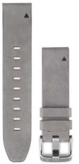 Garmin QuickFit 20 mm Armband Skiffergrå Mocka