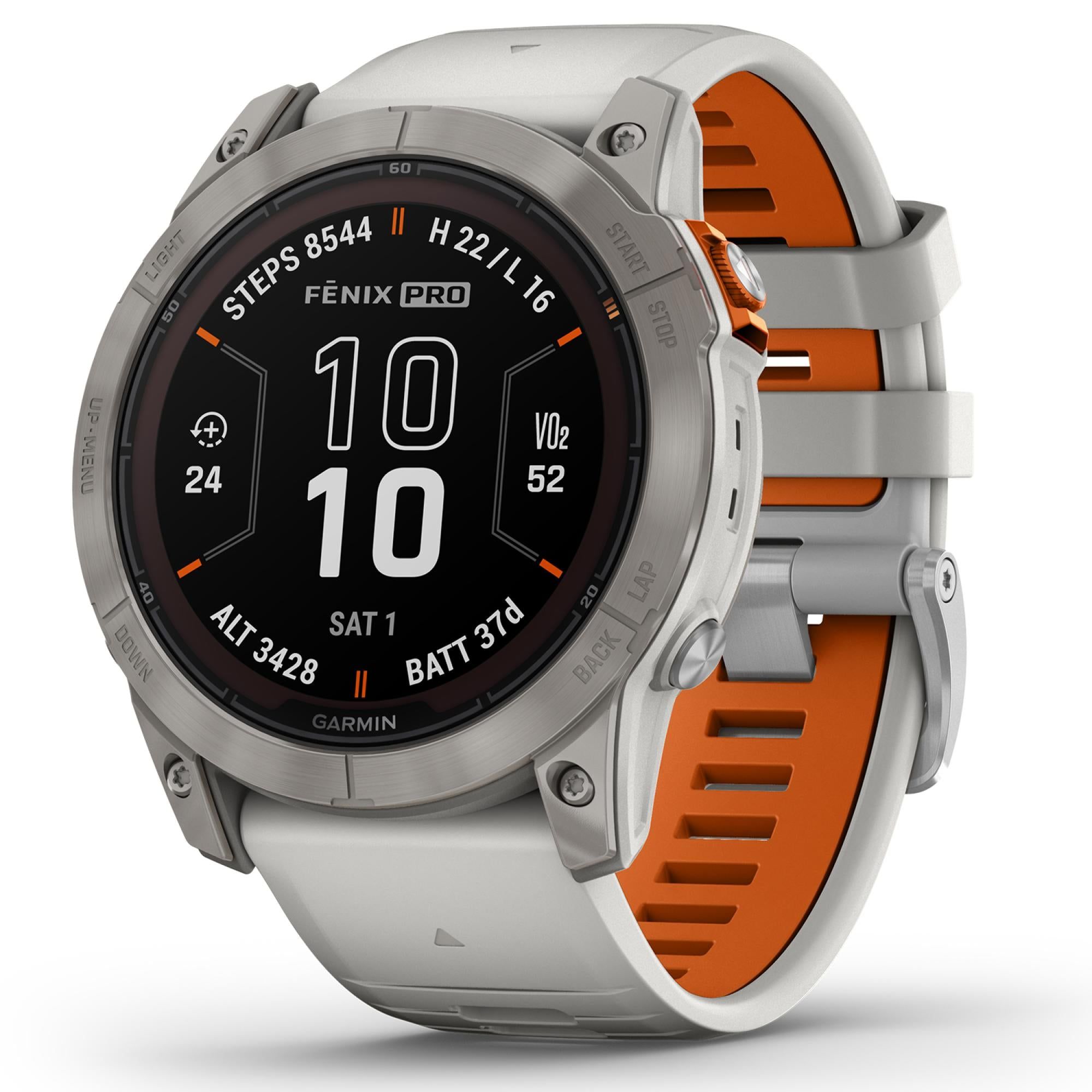 Garmin fenix 7X Pro Sapphire Solar Titanium Fog Gray