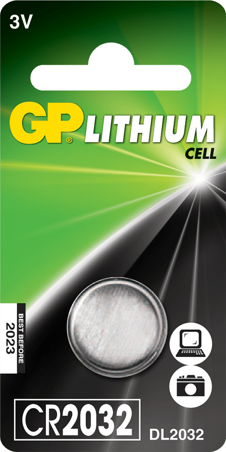 GP Batteries GP Knappcell Lithium CR2032, 1-pack