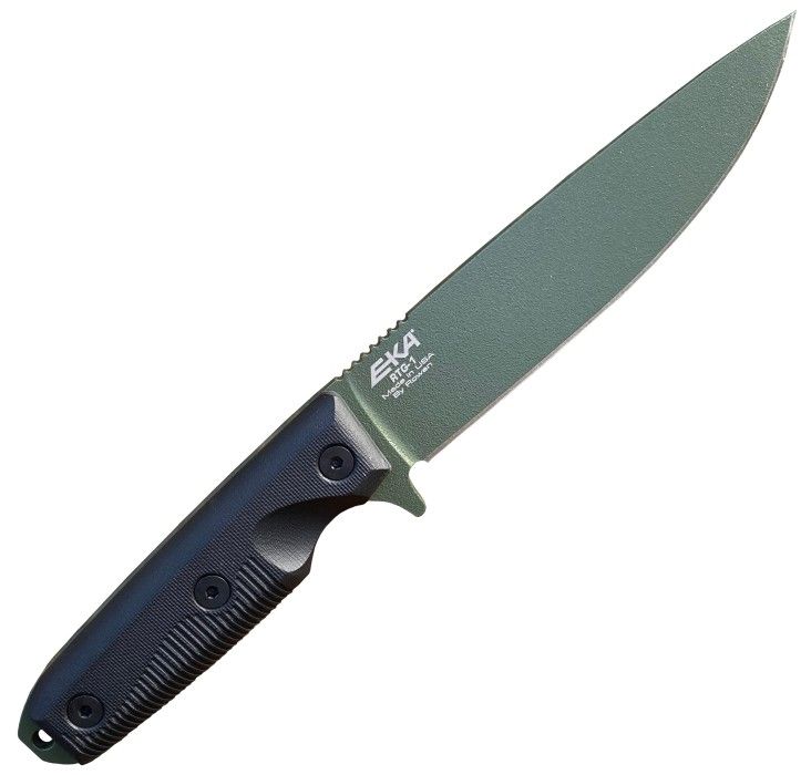 EKA RTG-1 Olive blade Black G10 handle