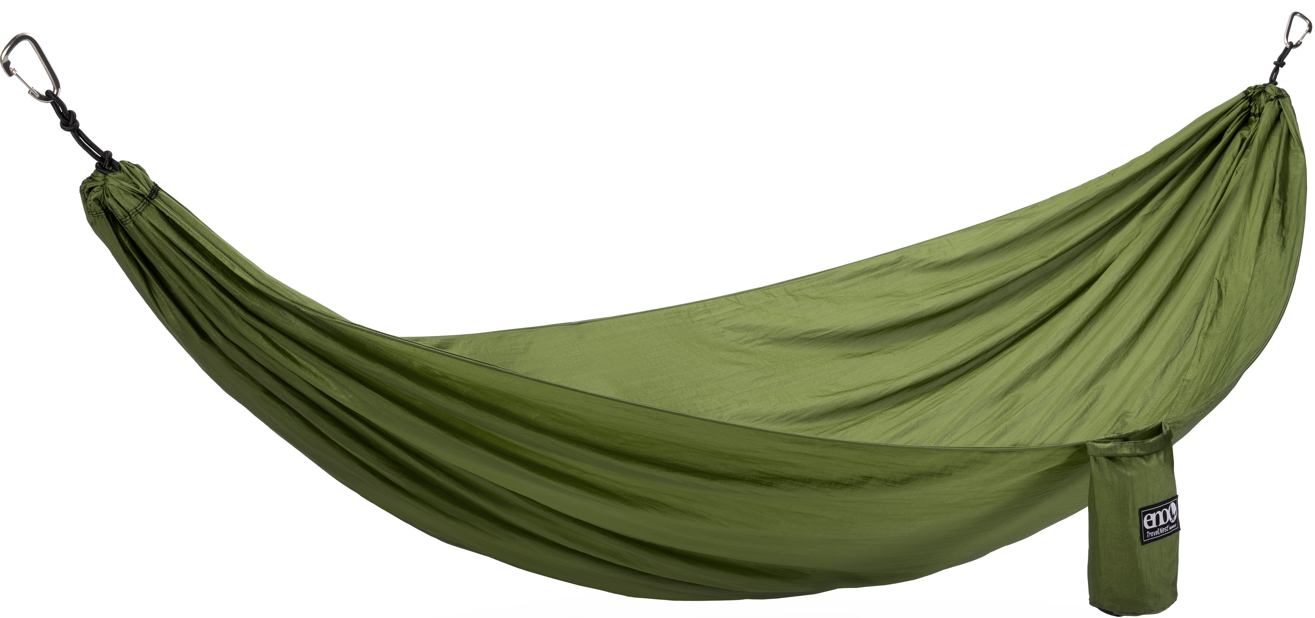 Eno Hammock Eno TravelNest Hammock + Straps Combo riippumatto ja kiinnitysjärjestelmä, vihreä