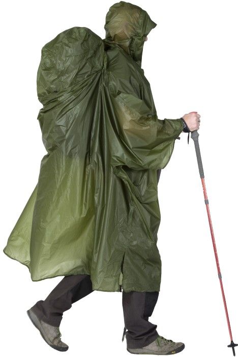 Exped Pack Poncho UL S Moss