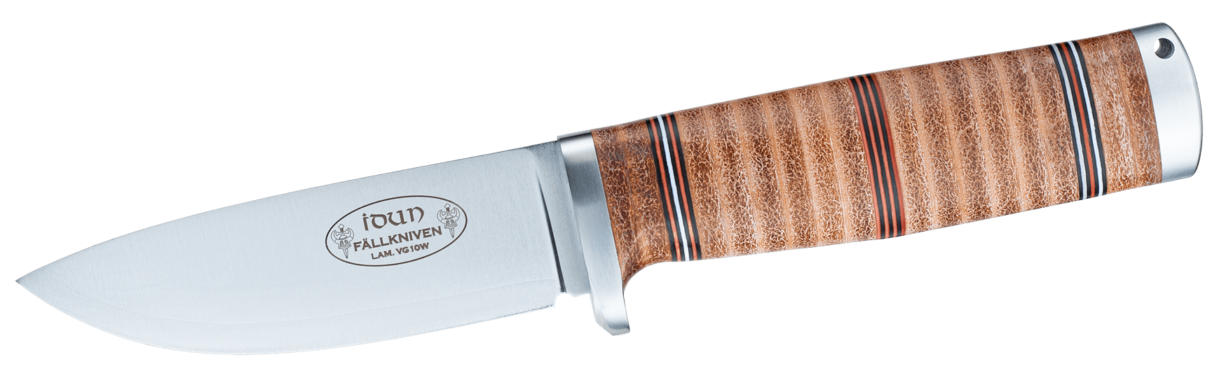 Fällkniven NL5 Idun med Läderhandtag