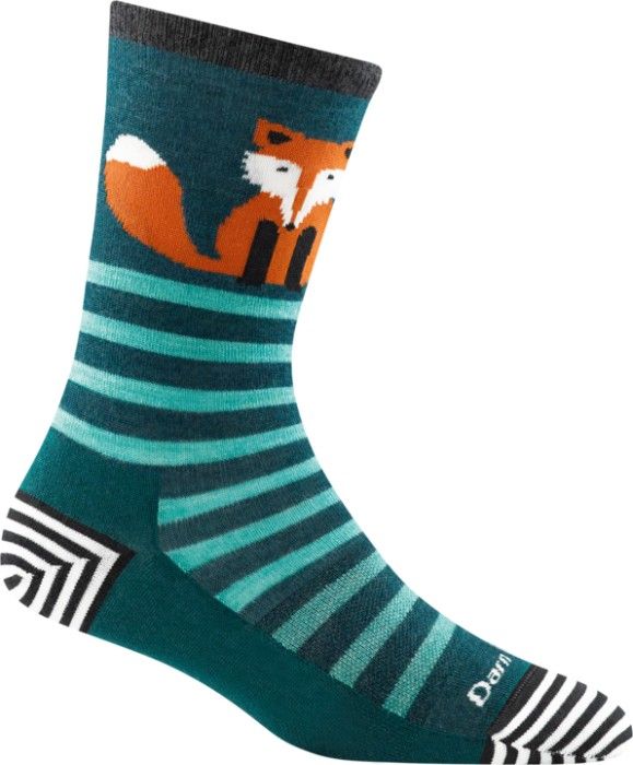 Darn Tough W's Animal Haus Crew Lightweight Dark Teal