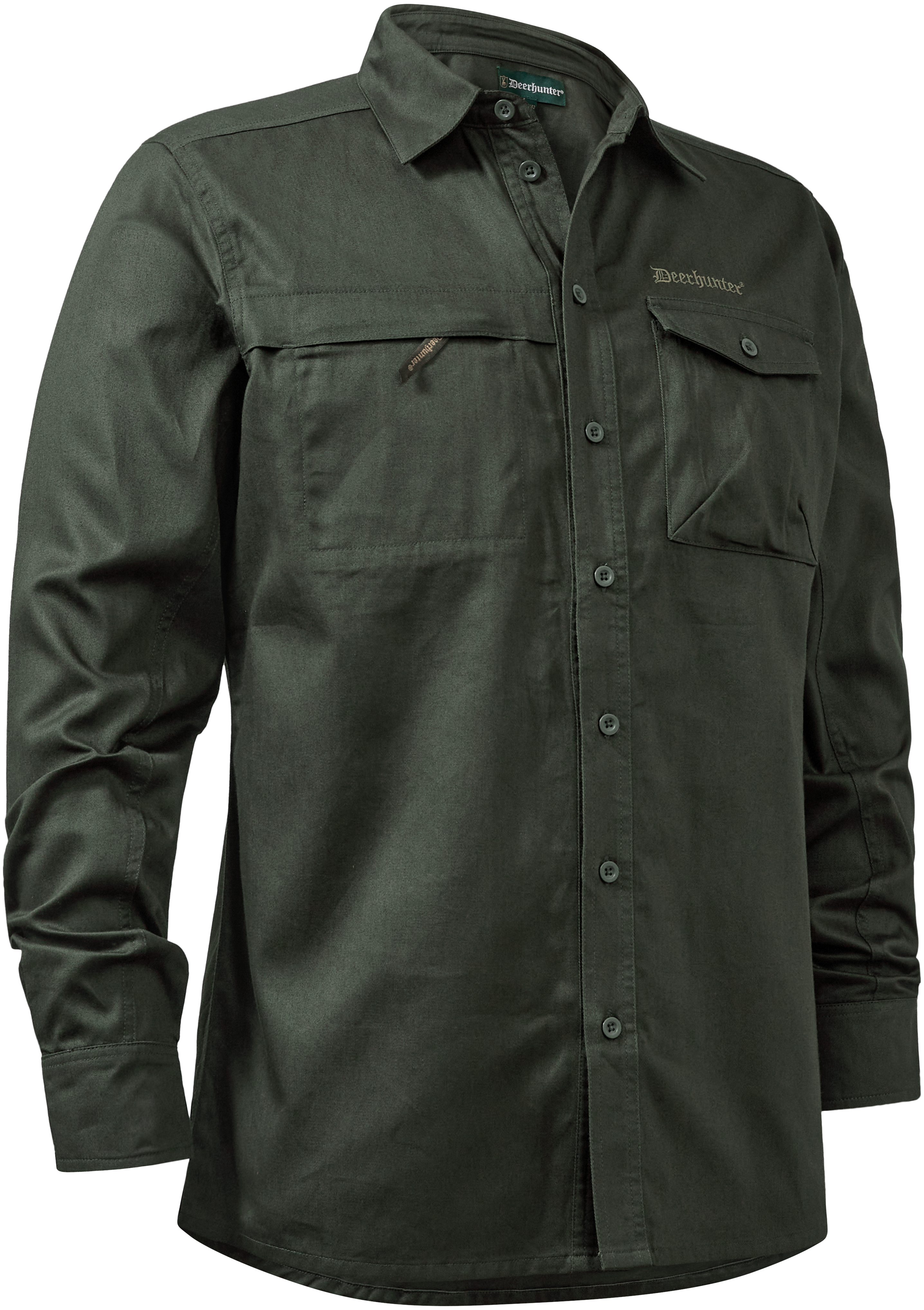 Deerhunter Atlas Shirt pitkähihainen paita, tummanvihreäTimber