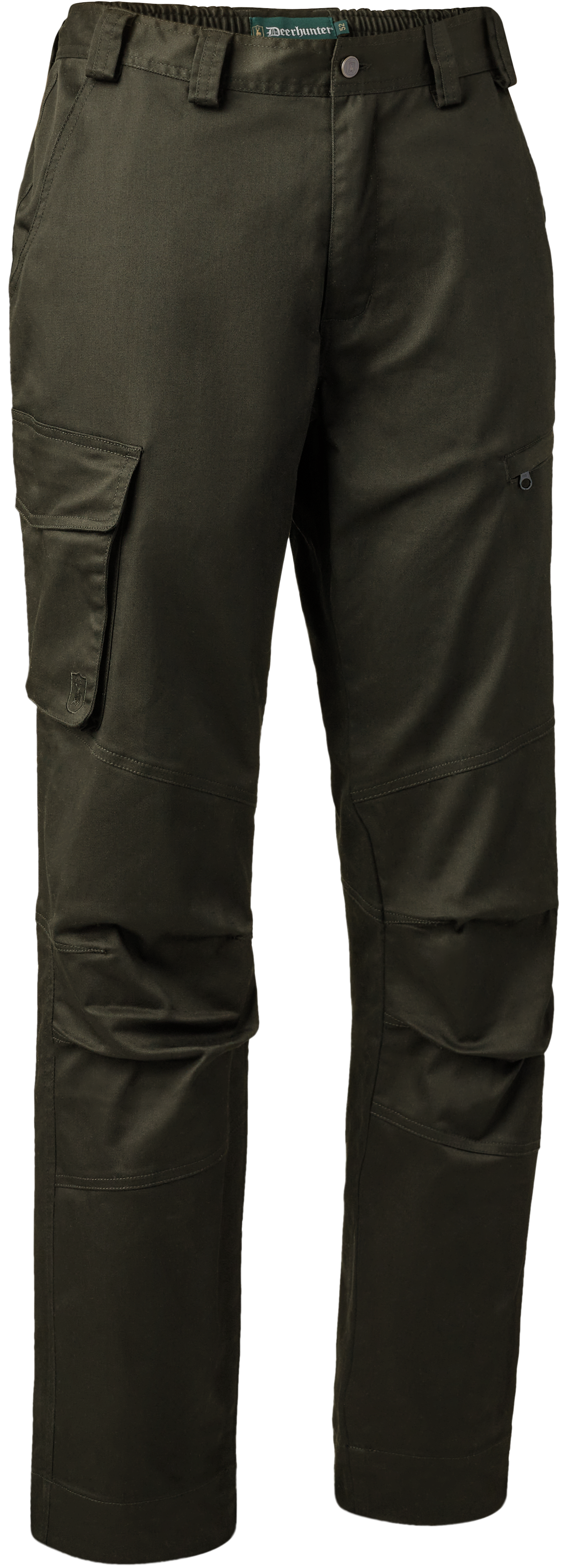 Deerhunter Traveler Trousers reisitaskuhousut, vihreä