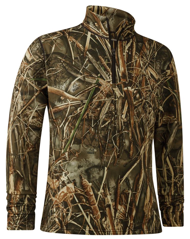 Deerhunter Game Half-Zip L/S T-Shirt REALTREE MAX-7®