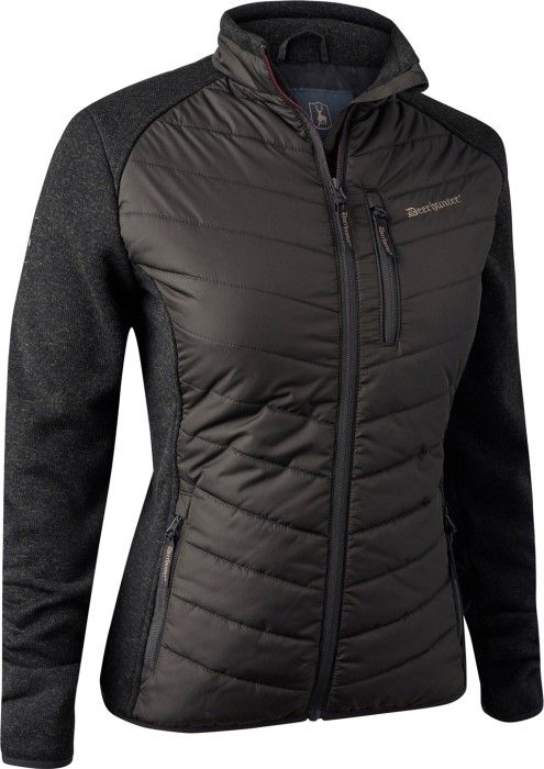 Deerhunter Lady Caroline Padded Jacket Brown Leaf