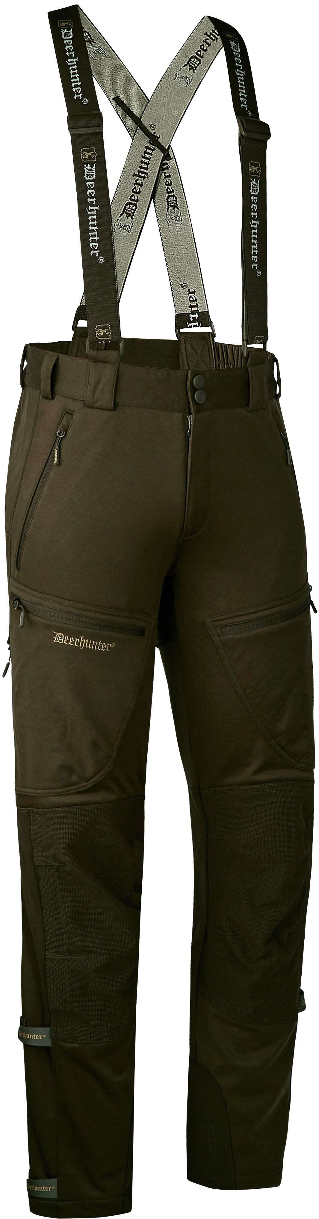 Deerhunter Excape Softshell Trousers metsästyshousut, vihreäruskea