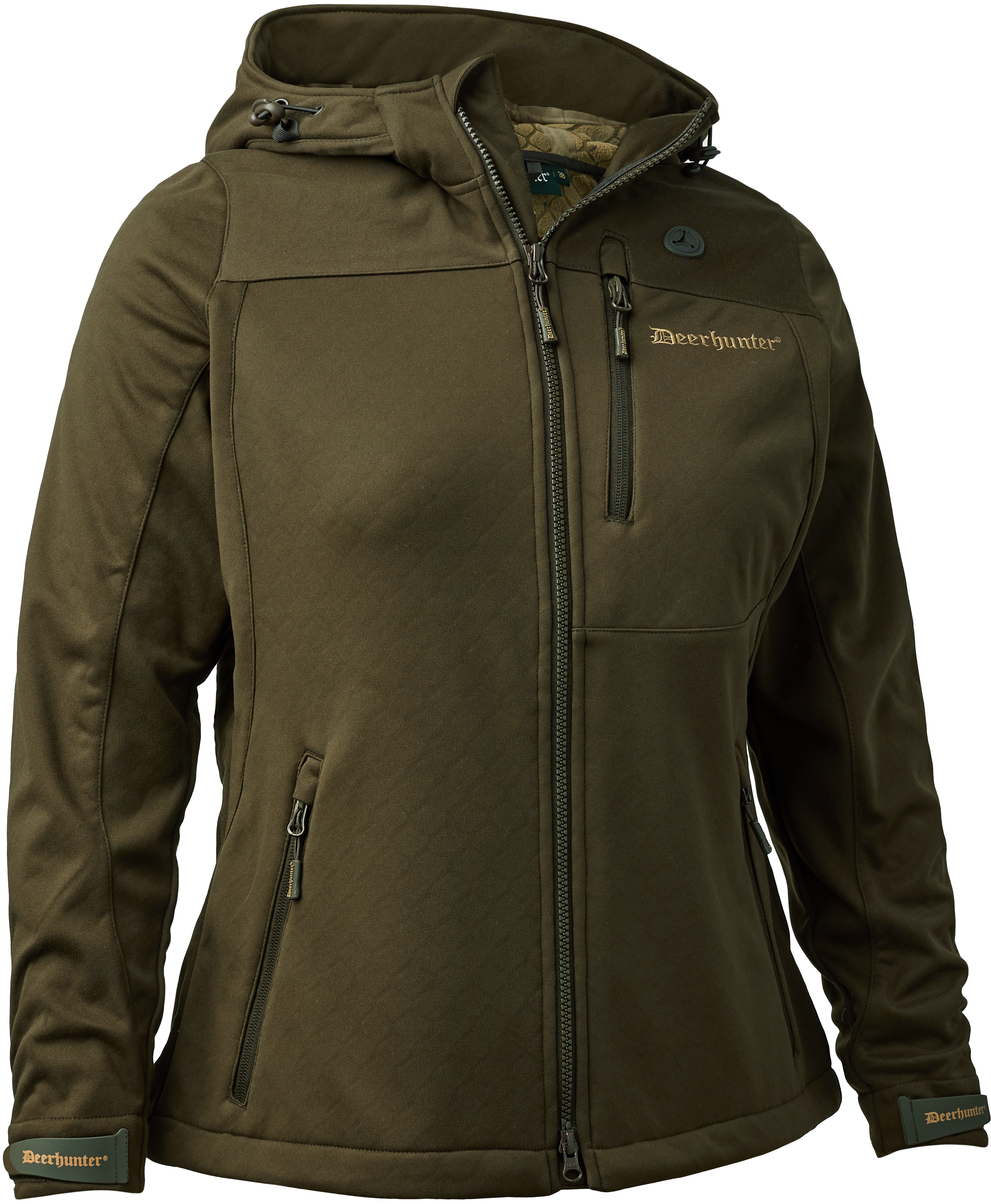 Deerhunter Lady Excape Softshell Jacket naisten metsästystakki, vihreä
