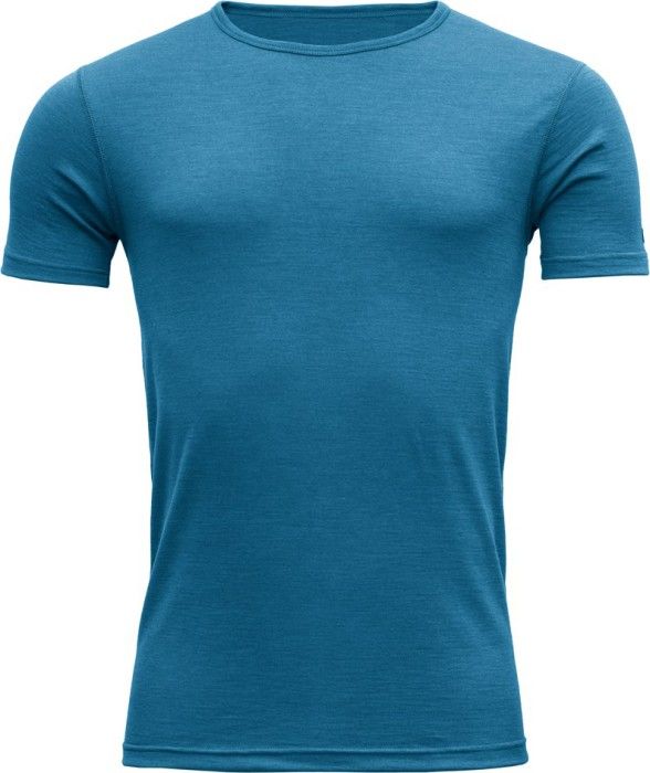 Devold Breeze Man T-Shirt Blue Melange