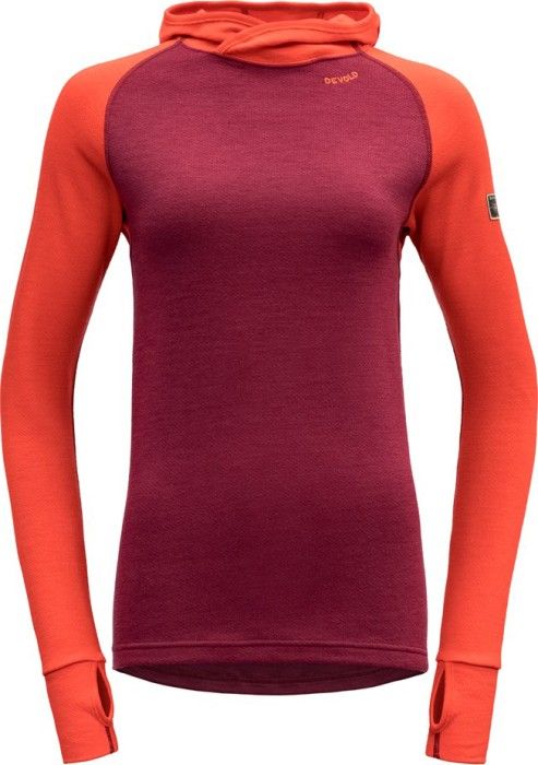 Devold Expedition Woman Hoodie Beetroot