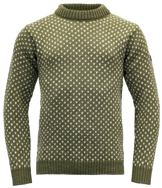 Devold Nordsjø Sweater Crew Neck Olive