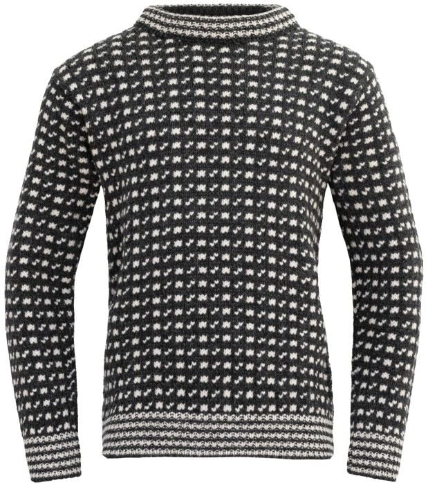 Devold Original Islender Wool Sweater Anthracite/Off White