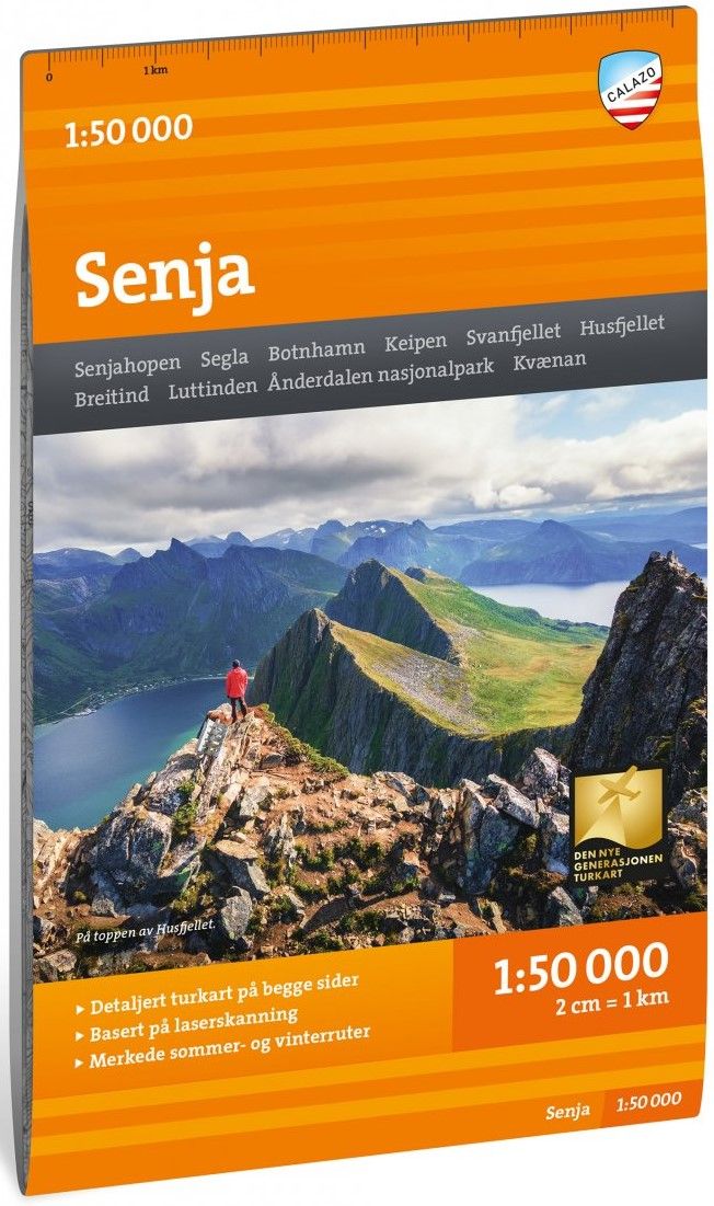 Calazo Turkart Senja 1:50 000