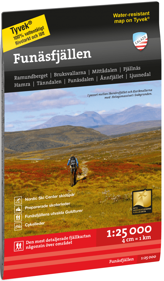 Calazo Funäsfjällen 1:25 000