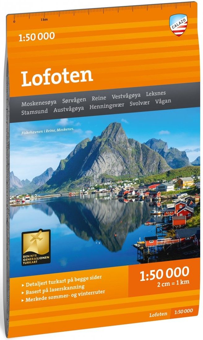 Calazo Turkart Lofoten 1:50 000