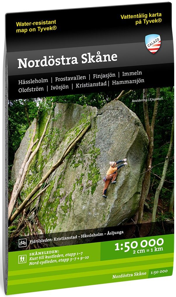 Calazo Nordöstra Skåne 1:50 000