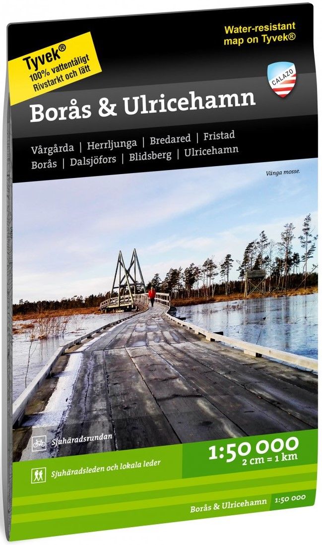 Calazo Borås & Ulricehamn 1:50 000