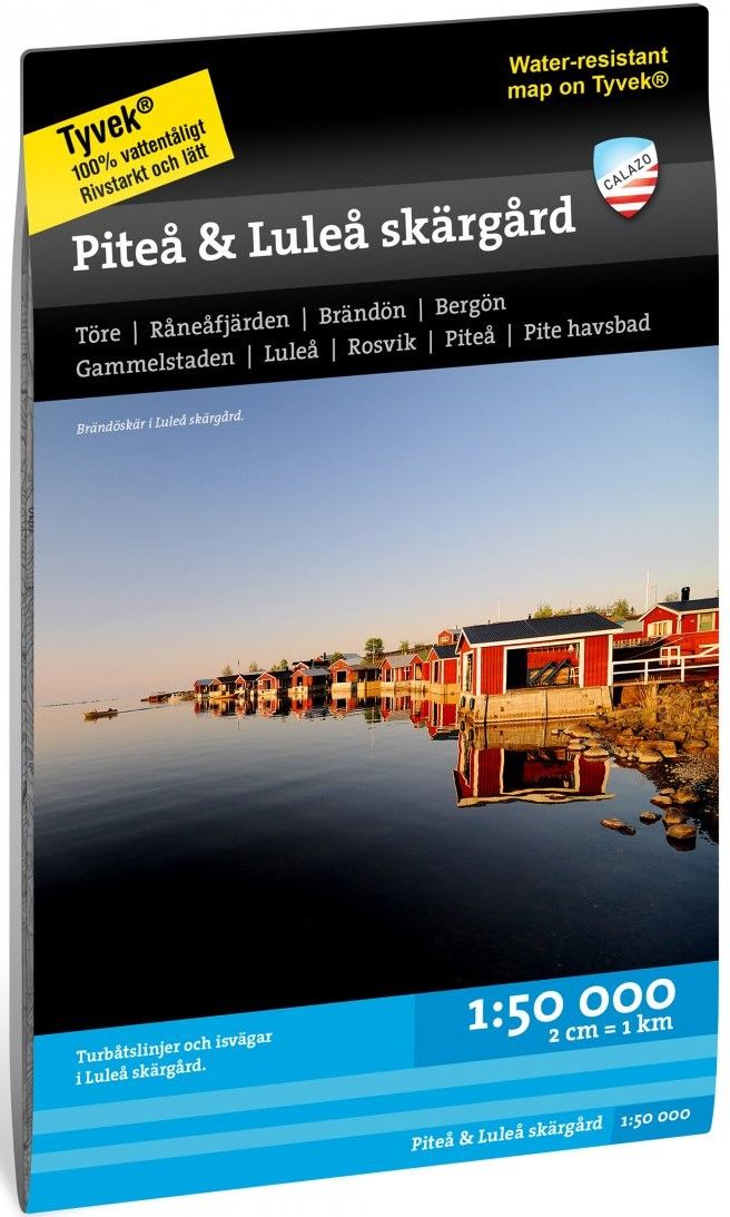 Calazo Luleå & Piteå skärgård 1:50 000