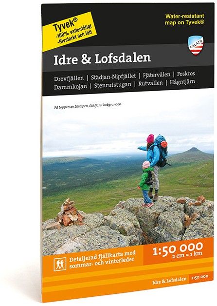 Calazo Fj&auml;llkarta Idre & Lofsdalen 1:50 000