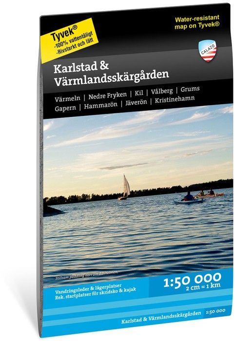 Calazo Sjø- og kystkart Karlstad & Värmlandsskärgården