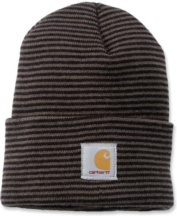 Carhartt Workwear Carhartt Watch Hat Tarmac/Black Stripe