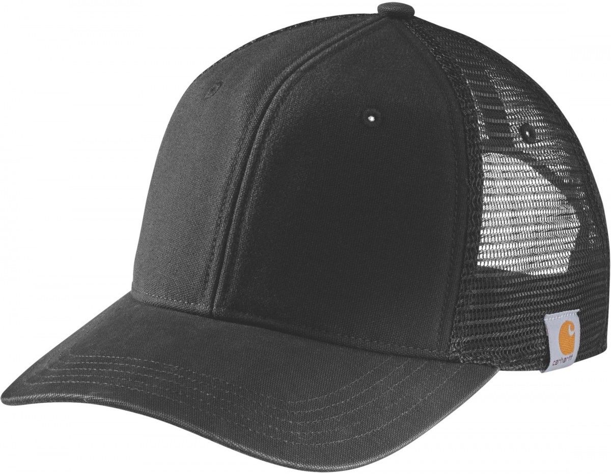 Carhartt Workwear Canvas Mesh Back Cap lippalakki, Black