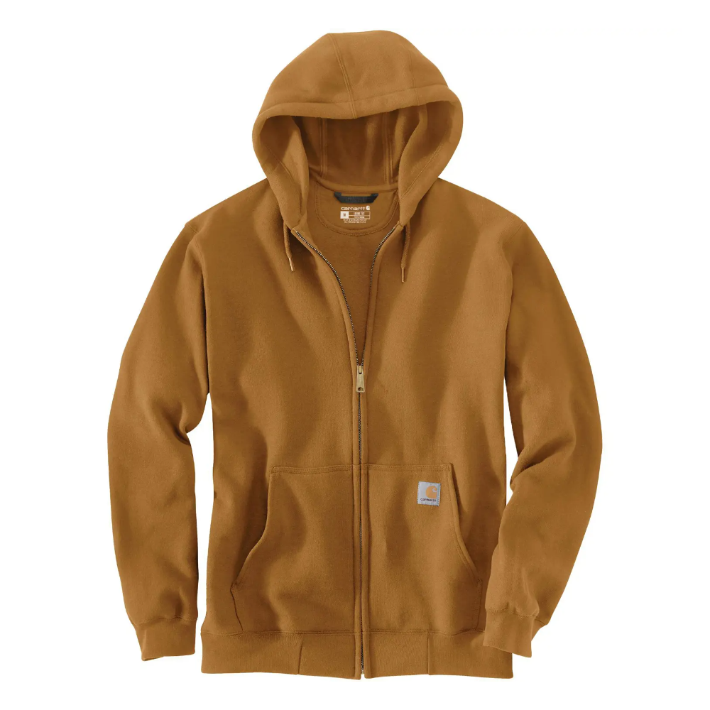 Carhartt Workwear M's Marquette Full-Zip Sweatshirt Carhartt Brown