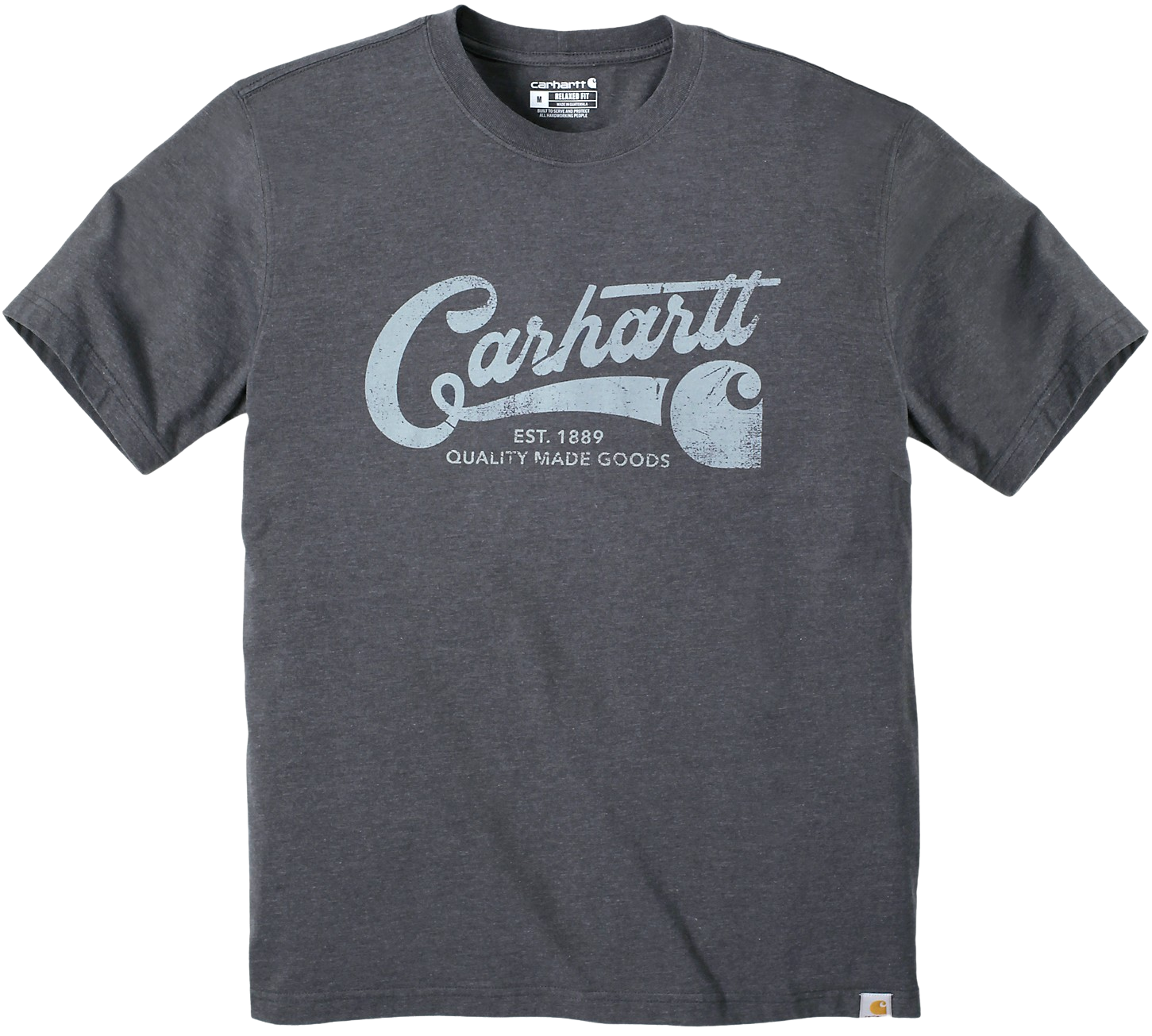 Carhartt Workwear Carhartt M's S/S Script Graphic T-Shirt Carbon Heather