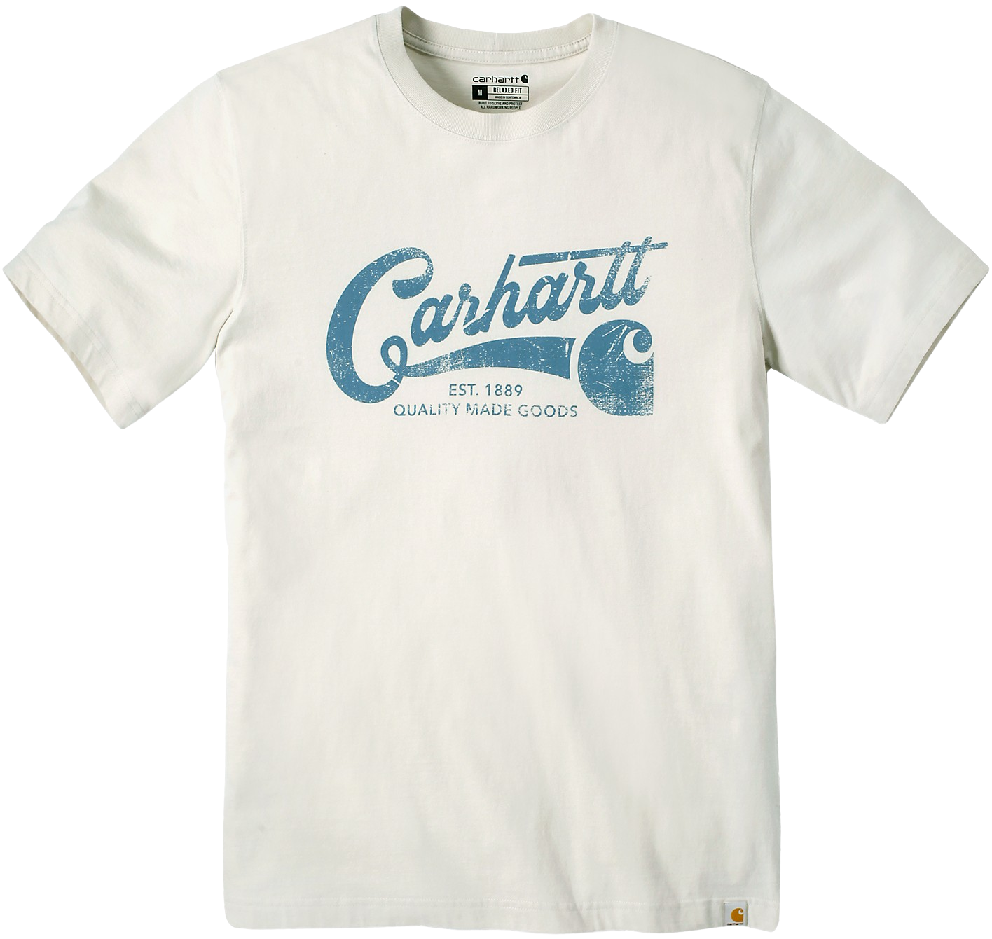 Carhartt Workwear Carhartt M's S/S Script Graphic T-Shirt Oat Milk