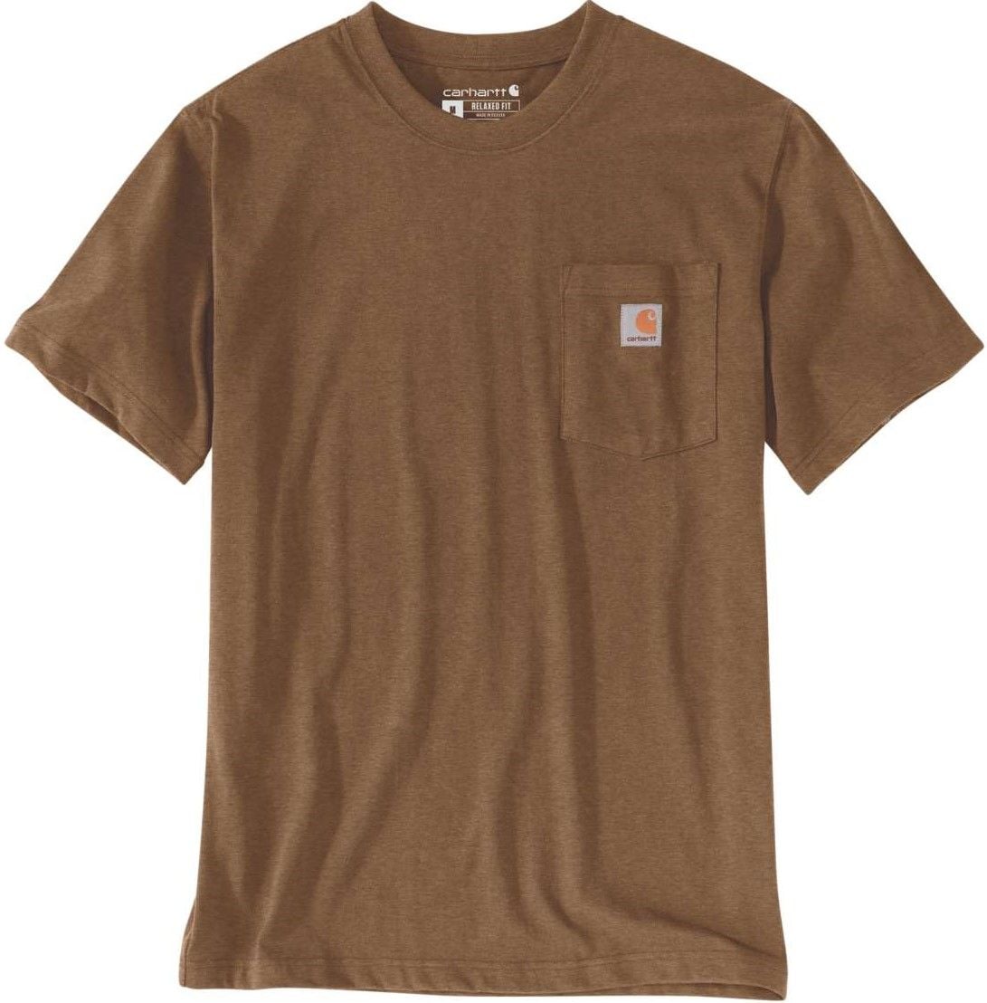 Carhartt Workwear Carhartt M's Workwear Pocket S/S T-Shirt Oiled Walnut Heather