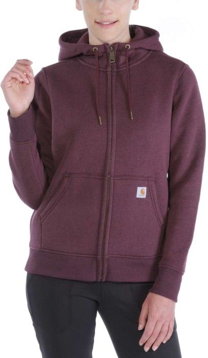 Carhartt Workwear Carhartt W's Clarksburg Zip Sweatshirt Fudge Heather