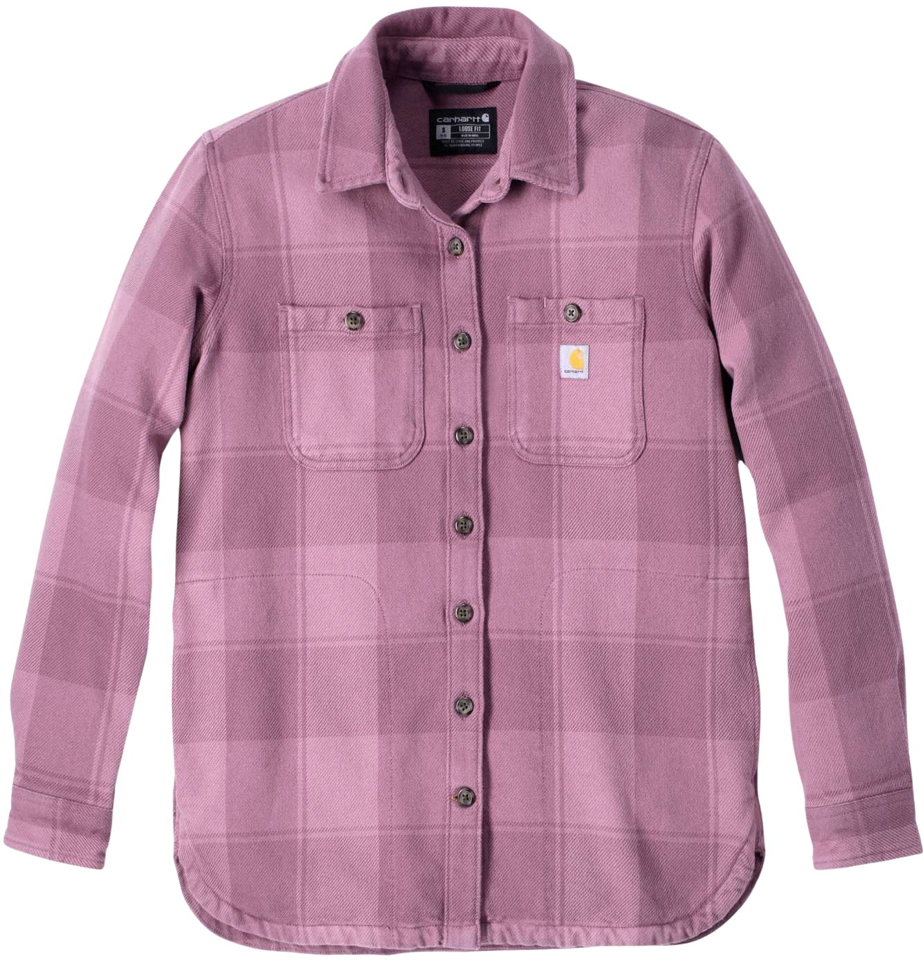 Carhartt Workwear Carhartt W's Loose Fit Twill Shirt Jacket Woodrose