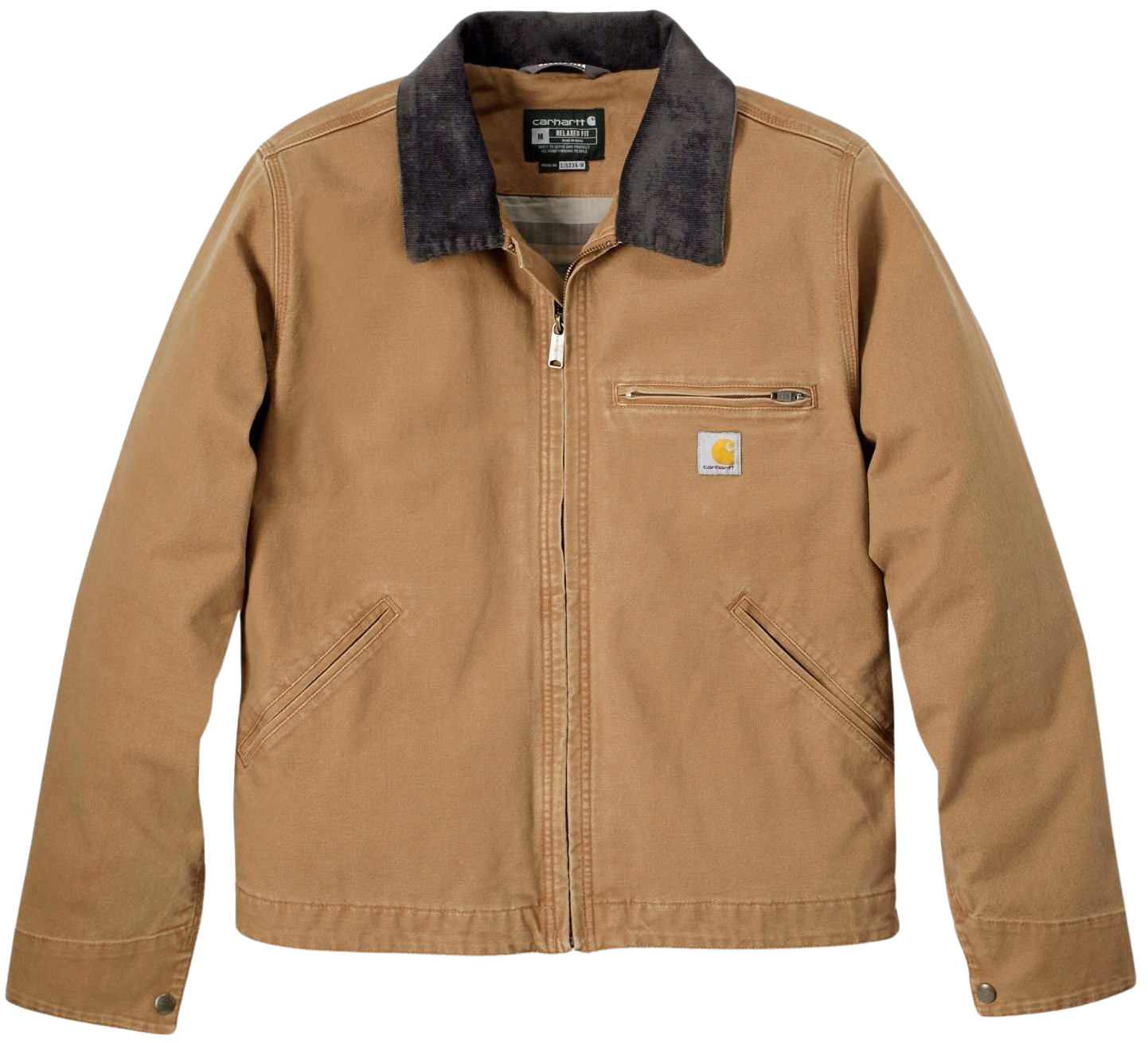 Carhartt Workwear Carhartt M's Relaxed Fit Duck Detroit Jacket Carhartt® Brown