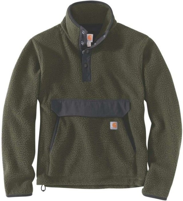 Carhartt Workwear M's Relaxed Fit Fleece Pullover Basil Heather