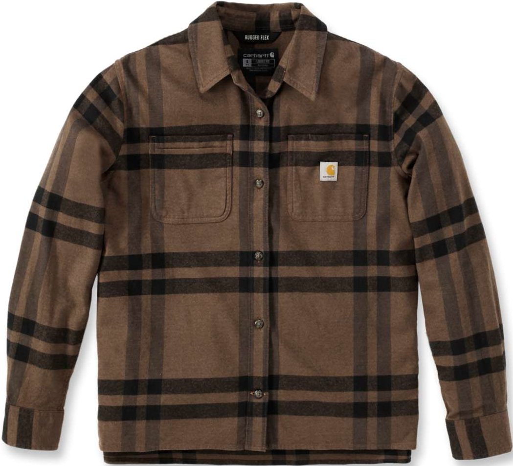 Carhartt Ws Midweight Flannel L/S Plaid Shirt