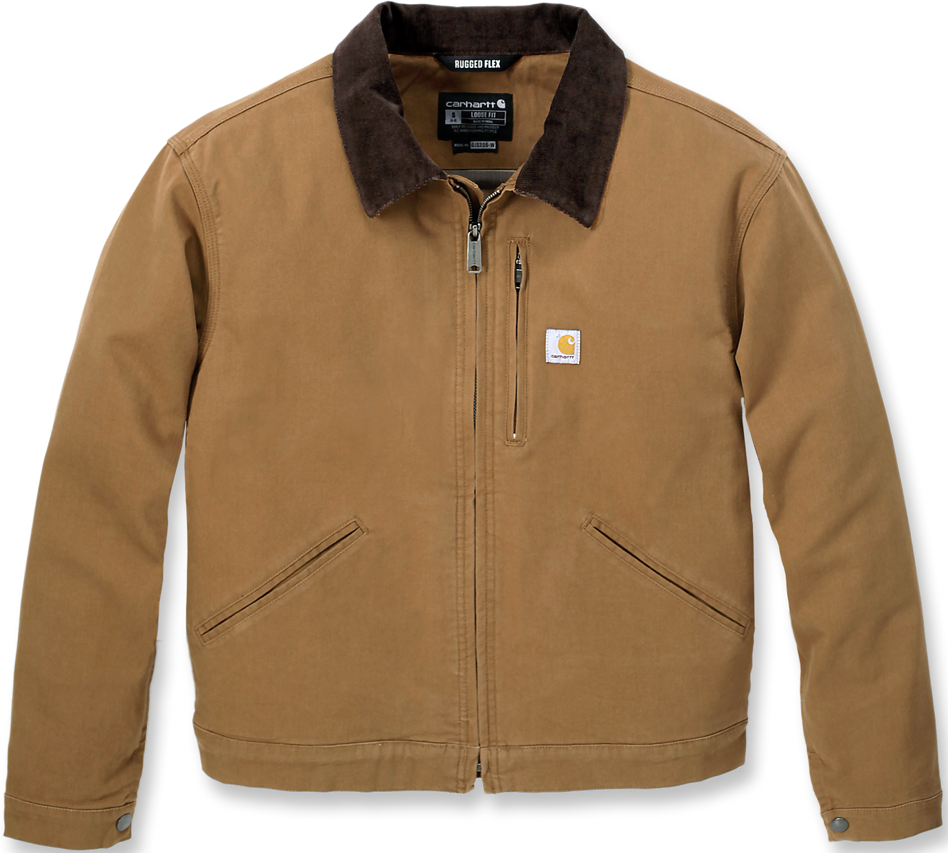 Carhartt Workwear Carhartt W's Relaxed Fit Canvas Detroit Jacket Carhartt&reg; Brown