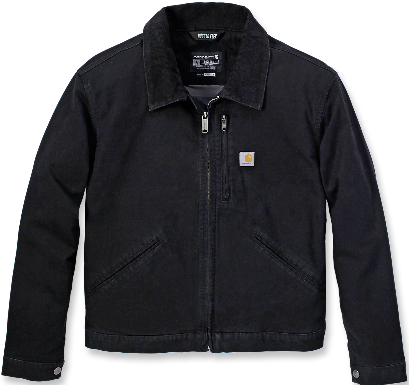 Carhartt Workwear Carhartt W's Relaxed Fit Canvas Detroit Jacket Black