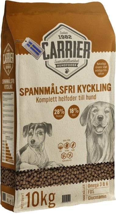 Carrier Spannmålsfri Kyckling 10 kg