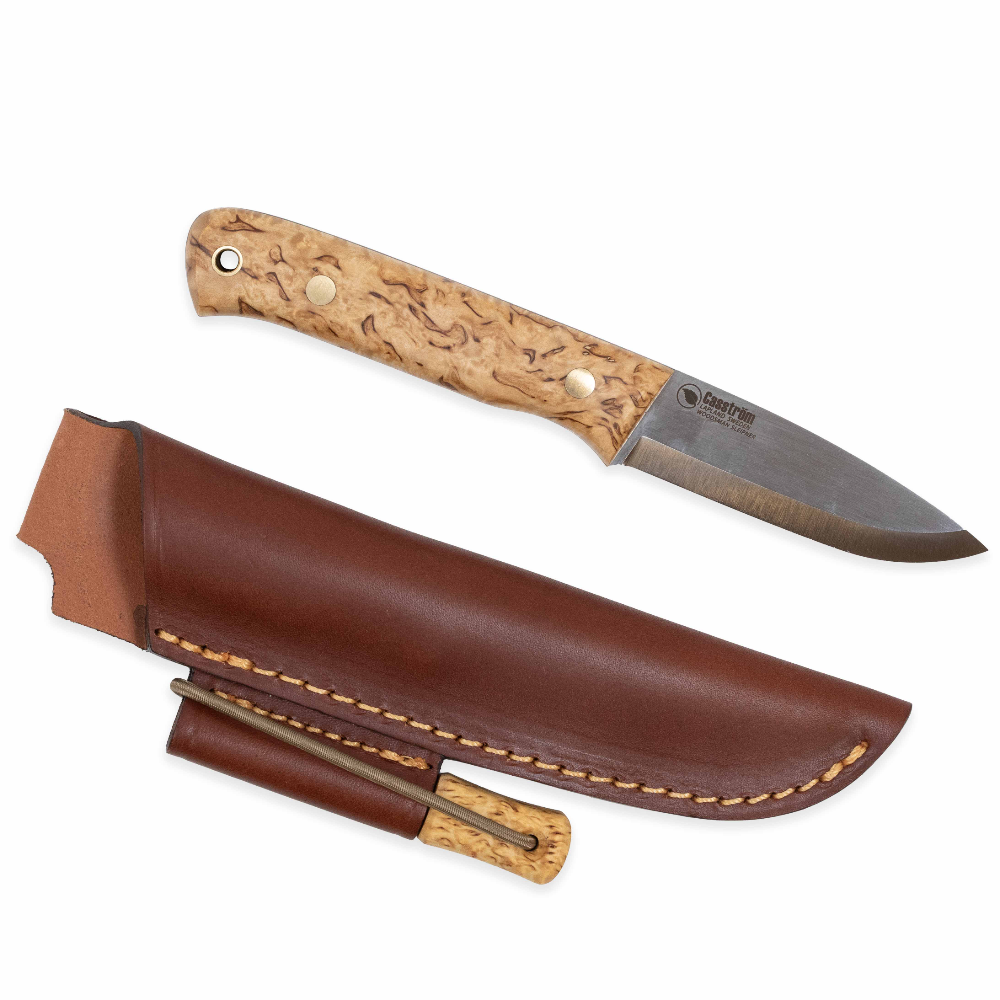 Casström Woodsman Masur/Scandi med Eldstål