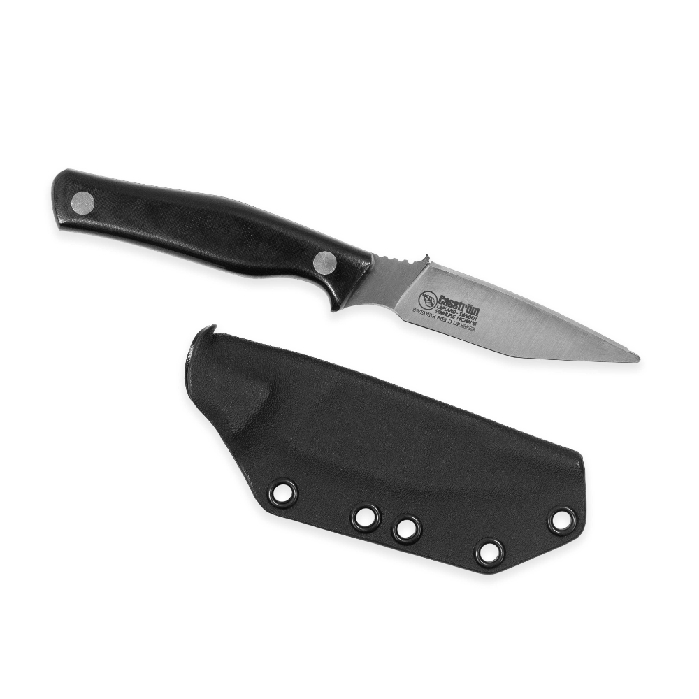 Casström Swedish Field Dresser Svart Micarta
