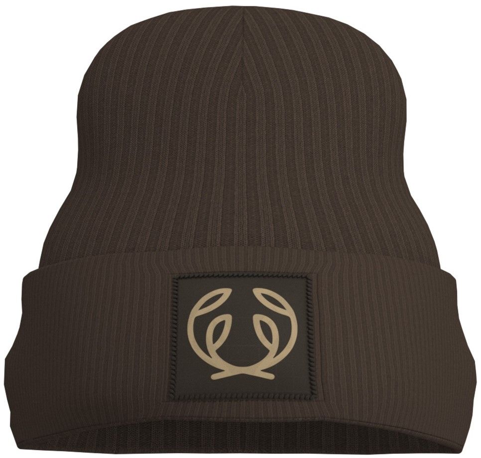 Chevalier Symbol Beanie Leather Brown