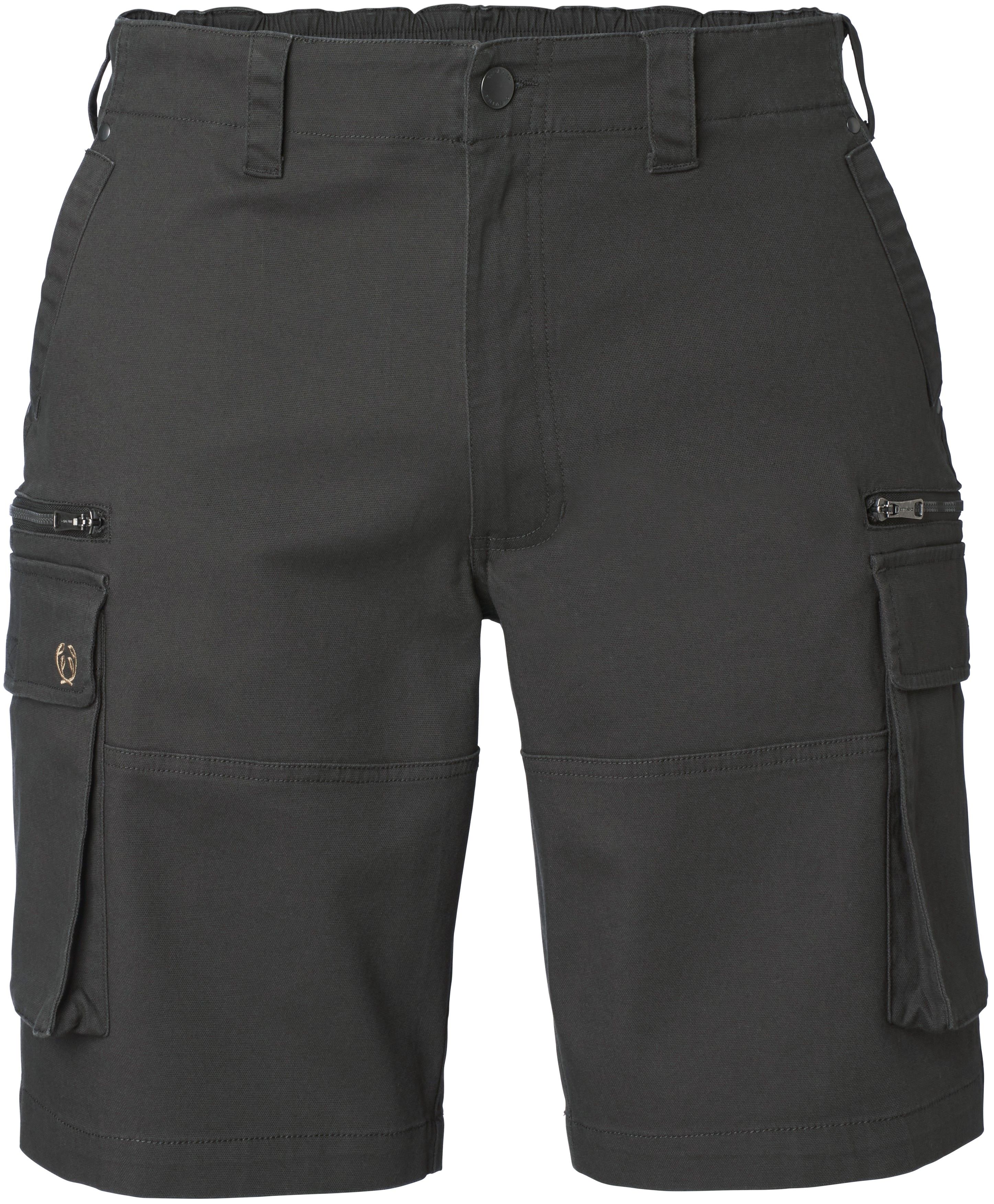 Chevalier Jay Shorts puuvillaiset shortsit, tummanharmaa