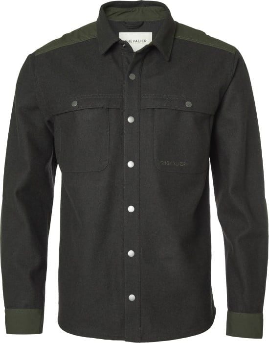 Chevalier Beat Wool Overshirt Men