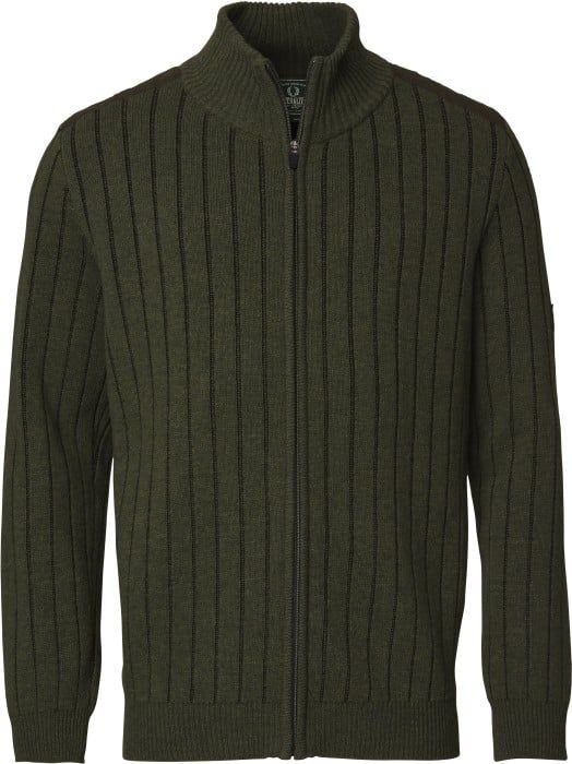 Chevalier Fjord Plated Wool Cardigan Men Green
