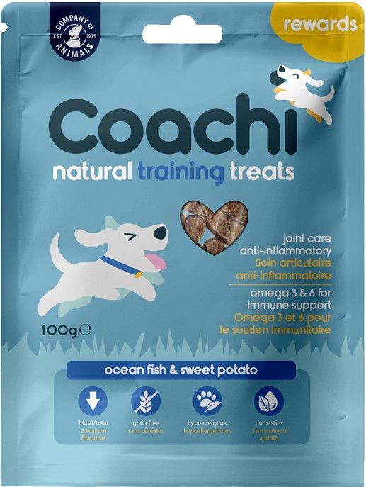 Coachi Natural Training Treats Fish 100 g