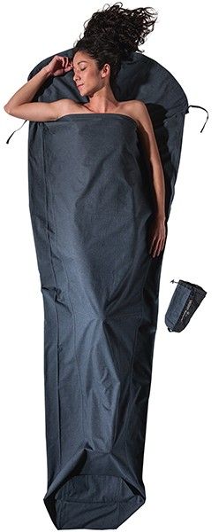 Cocoon TravelSheet Organic Cotton Heather Grey