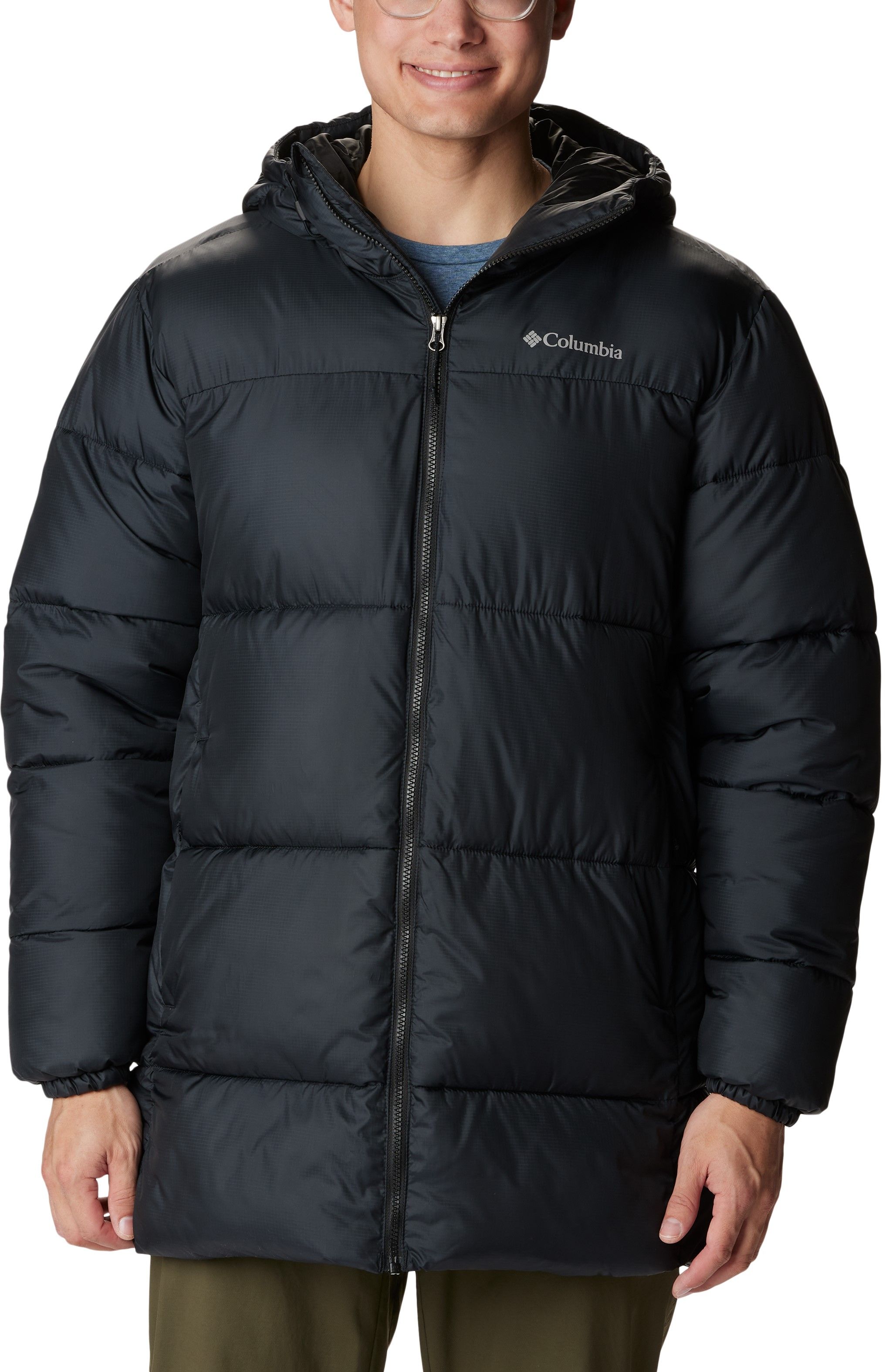 Columbia M's Puffect Parka Black