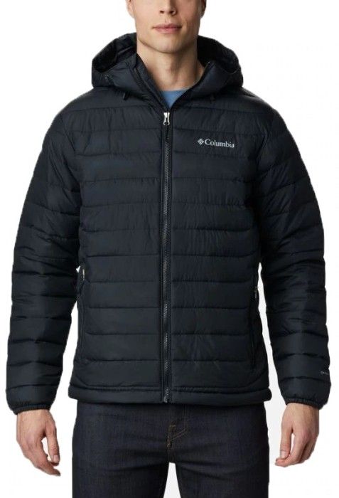 Columbia M's Powder Lite Hooded Jacket Black